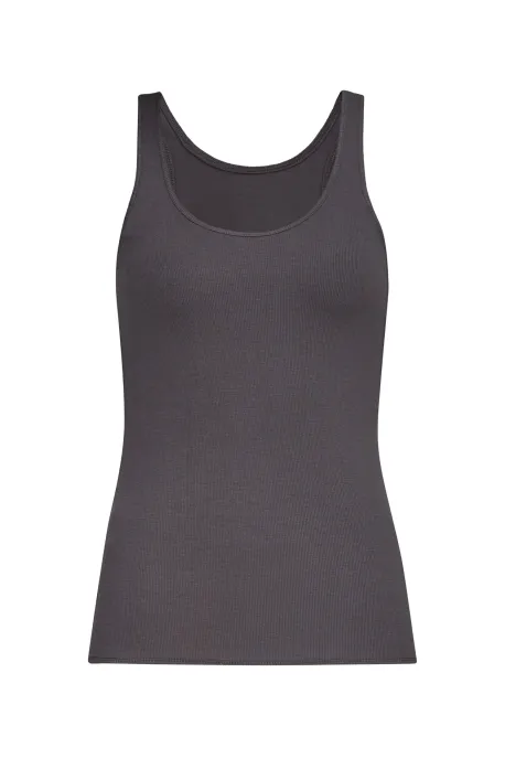 Skin Tank Top Graphite