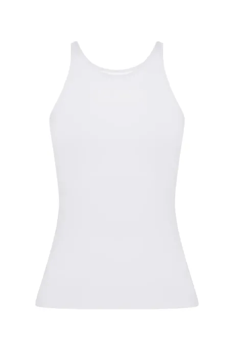 Air Sheer Tank Top Milk