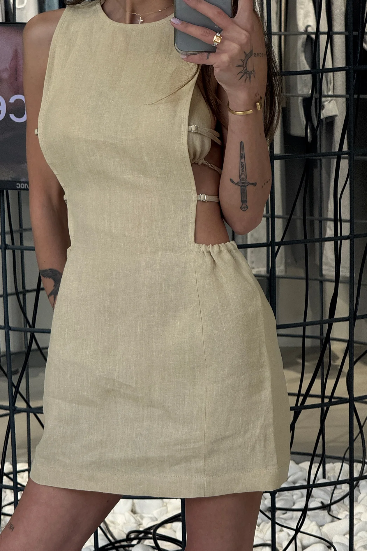 Jardin de Hemp Sundress Yellow