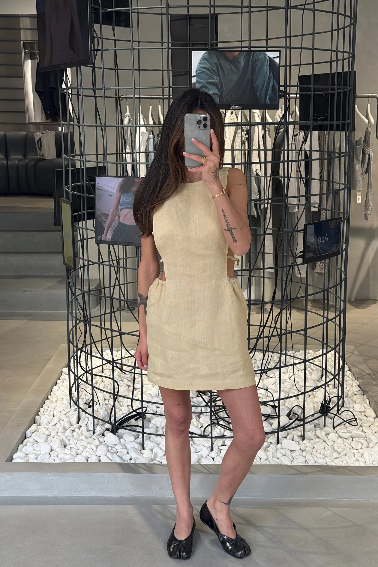 Jardin de Hemp Sundress Yellow