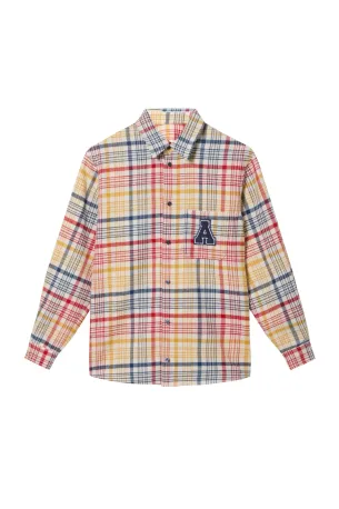Rainbow Plaid Shirt