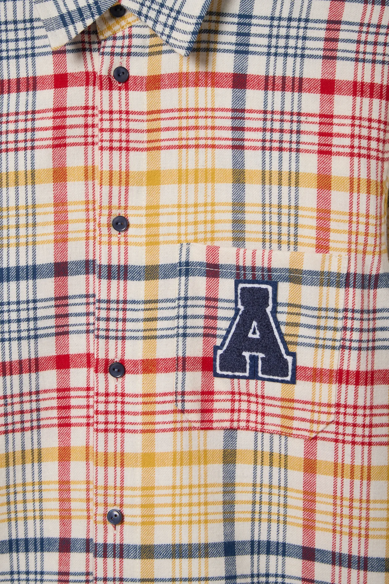 Rainbow Plaid Shirt