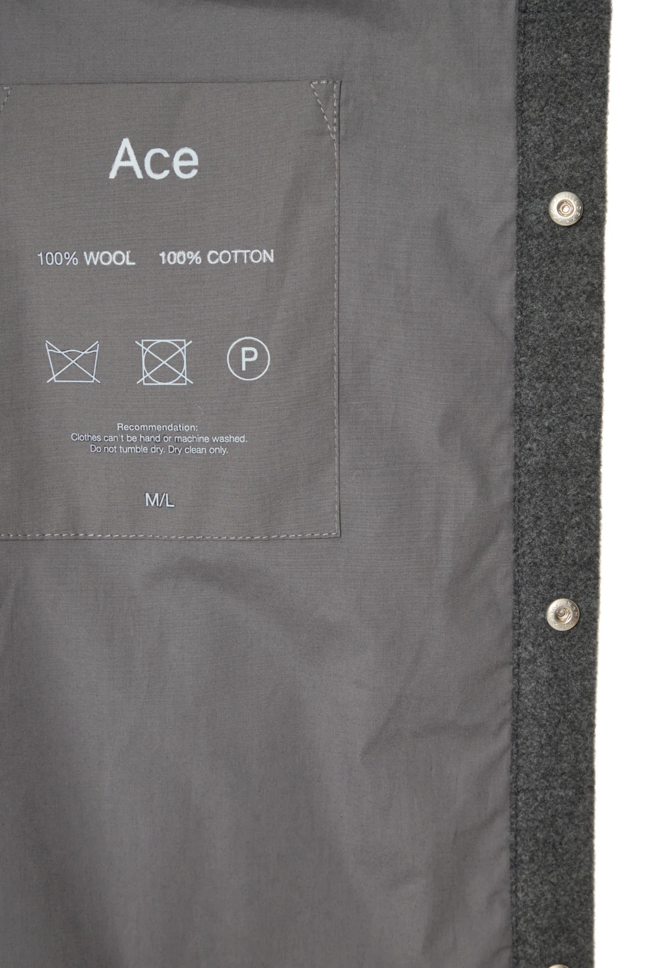 Ace Garde-Robe Shirt Gray