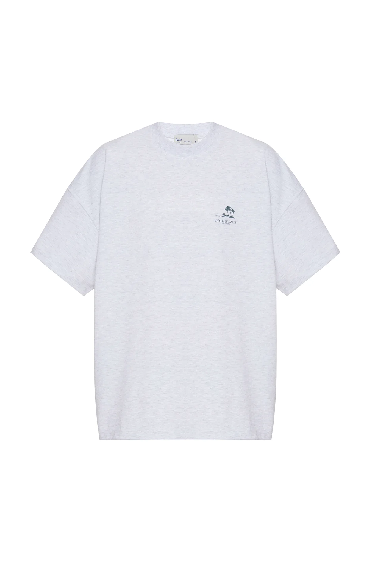 Футболка COTE DAZUR 0.R gray melange
