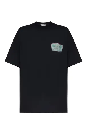 Mens  t-shirt green logo Hotel