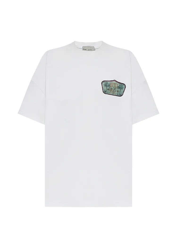 Milky t-shirt green logo Hotel