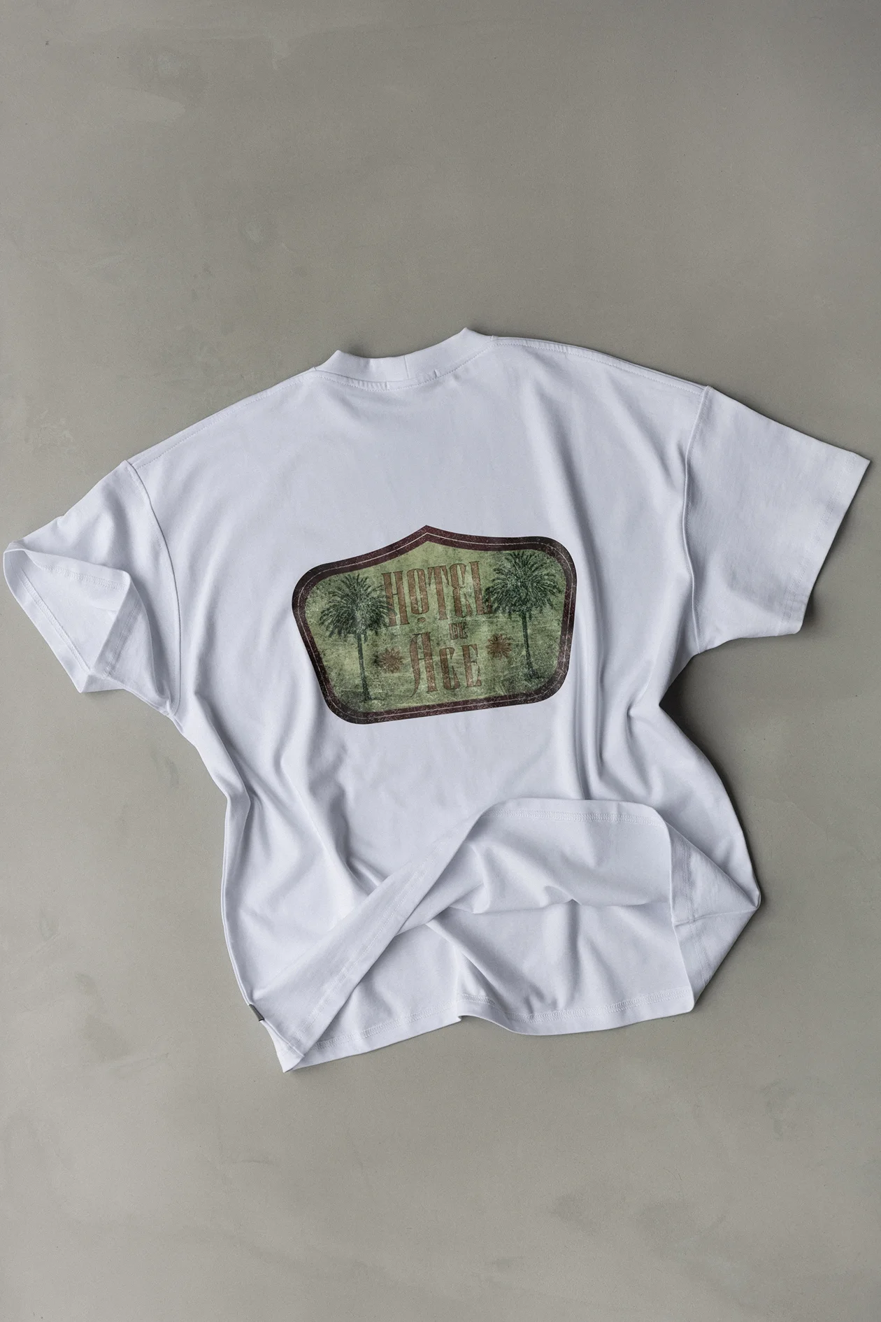 Hotel Green Logo T-Shirt White