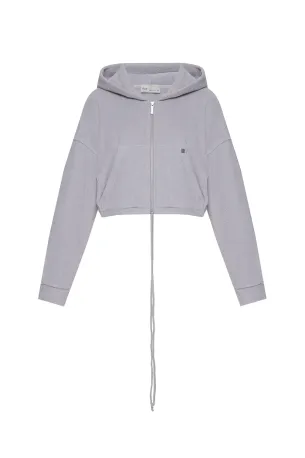 Кроп-худі AFTER SPA Light Grey