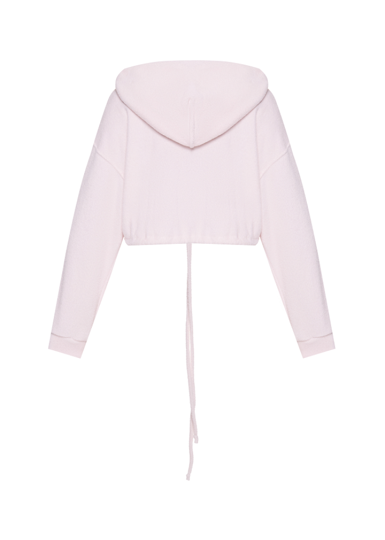 Кроп-худі AFTER SPA Brink Pink