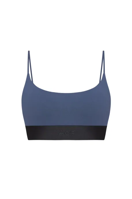 Basic Flex Bra Top Storm Blue