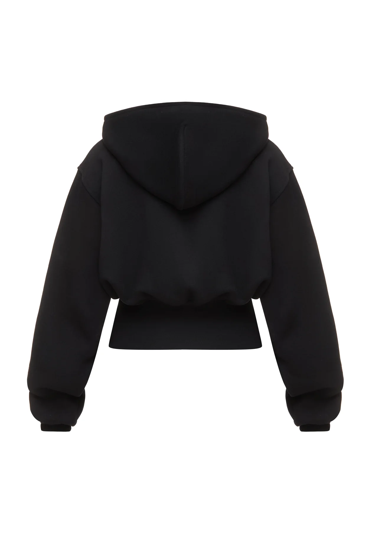 Garde-Robe Wide-Waistband Hoodie Black
