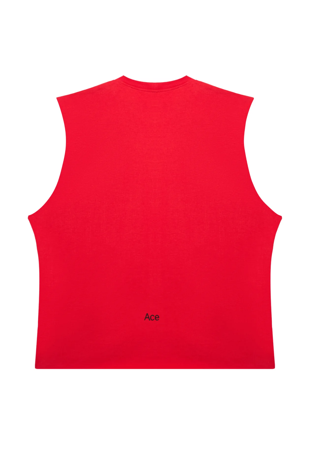 Lil Devil Oversized Tank Top Red