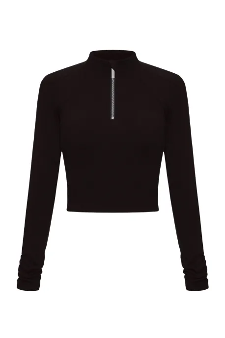 Microfleece 0.1 Long-Sleeve Tee Black