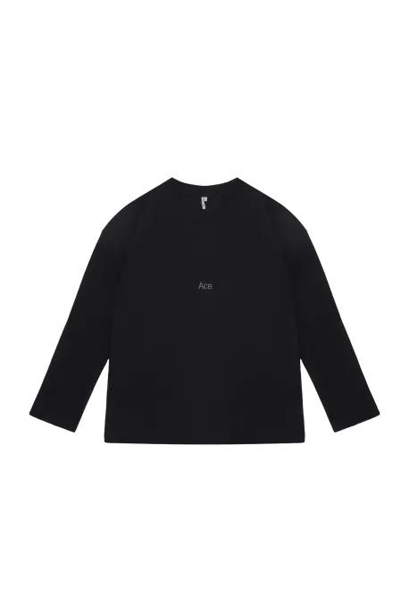One Long-Sleeve Top Black