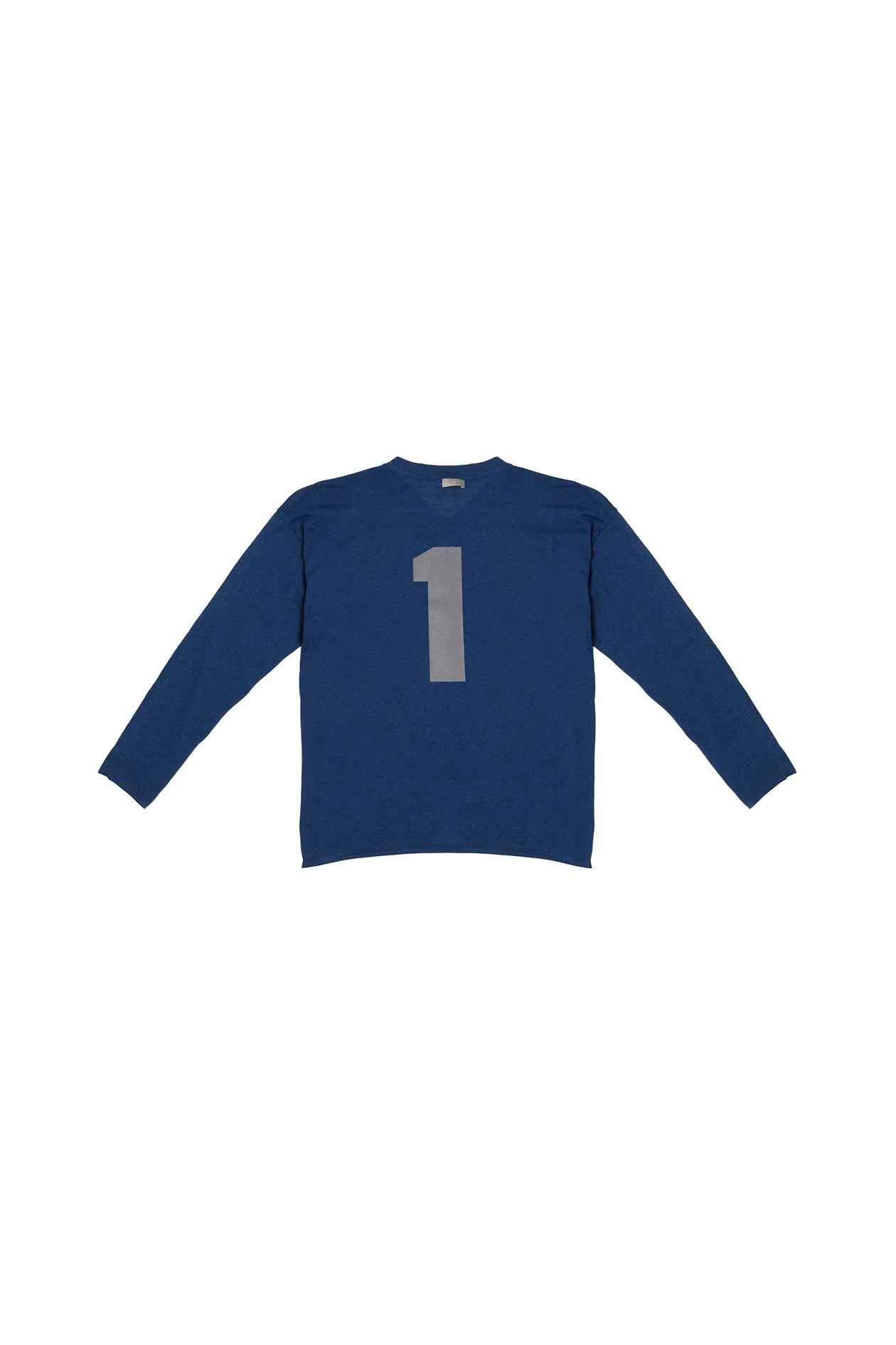 One Long-Sleeve Top Blue