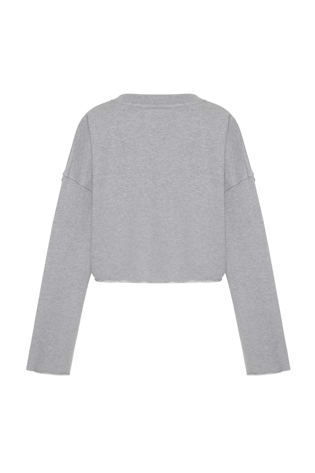 Ace Pin Sweatshirt Gray
