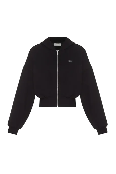 Zip Hoodie Black