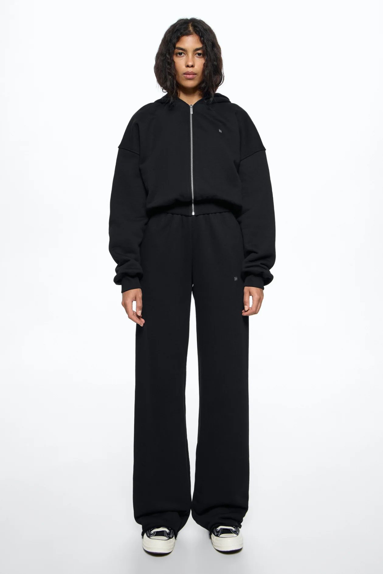 Zip Hoodie Black