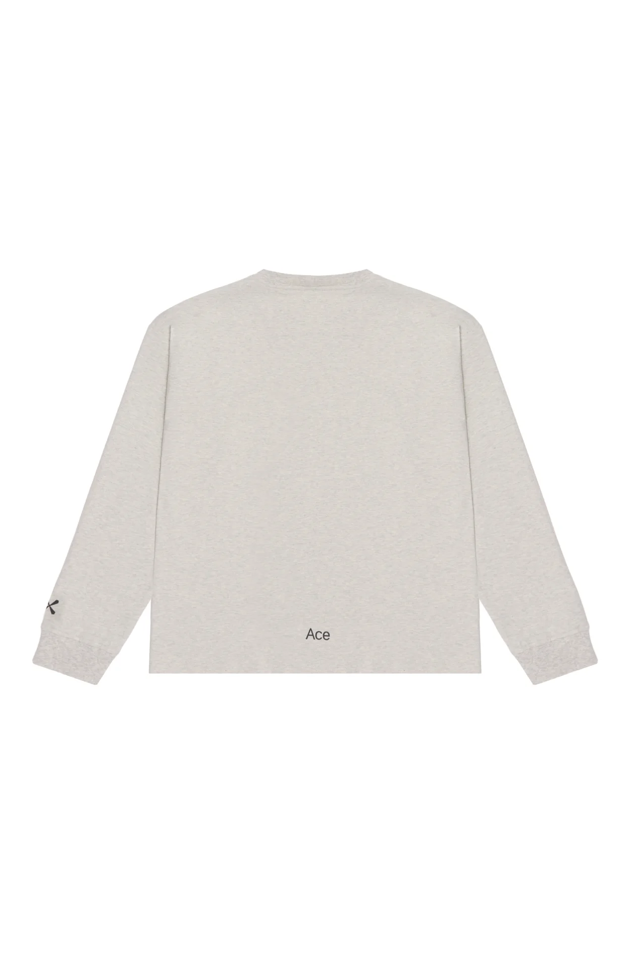 Ace Madonna Long-Sleeve Top Gray Melange
