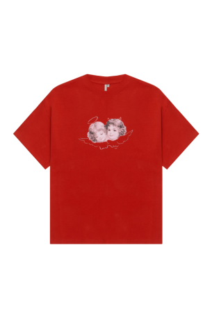 Оверсайз футболка ANGELS COUPLE