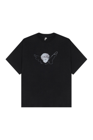 Oversized t-shirt NOIR ANGEL