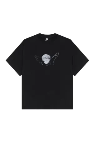 Oversized t-shirt NOIR ANGEL