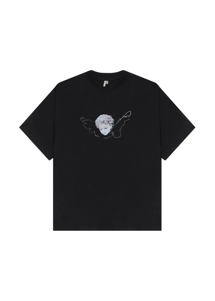 Oversized t-shirt NOIR ANGEL