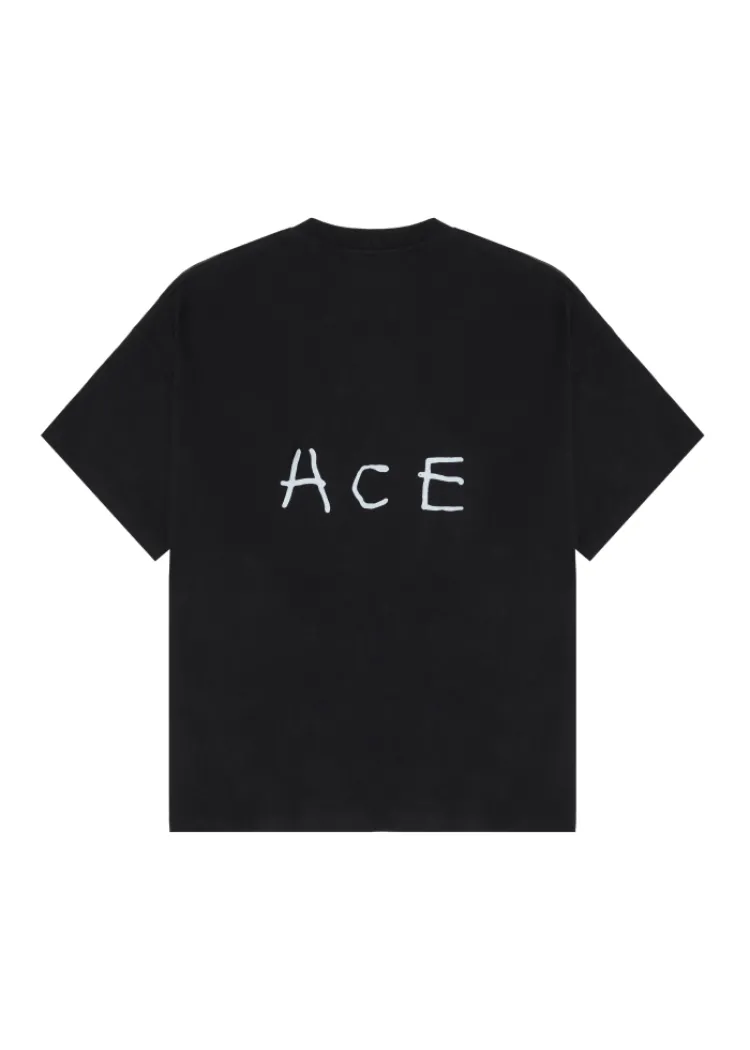 Oversized t-shirt NOIR ANGEL