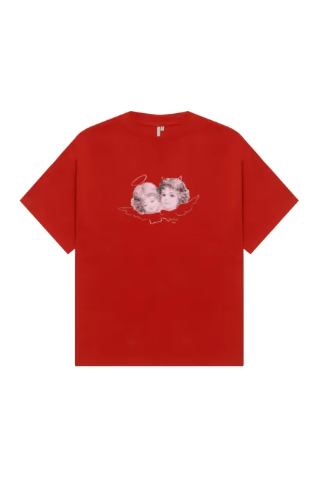 Оверсайз футболка ANGELS COUPLE