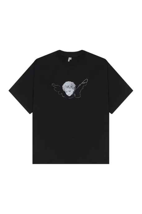 Oversized t-shirt NOIR ANGEL