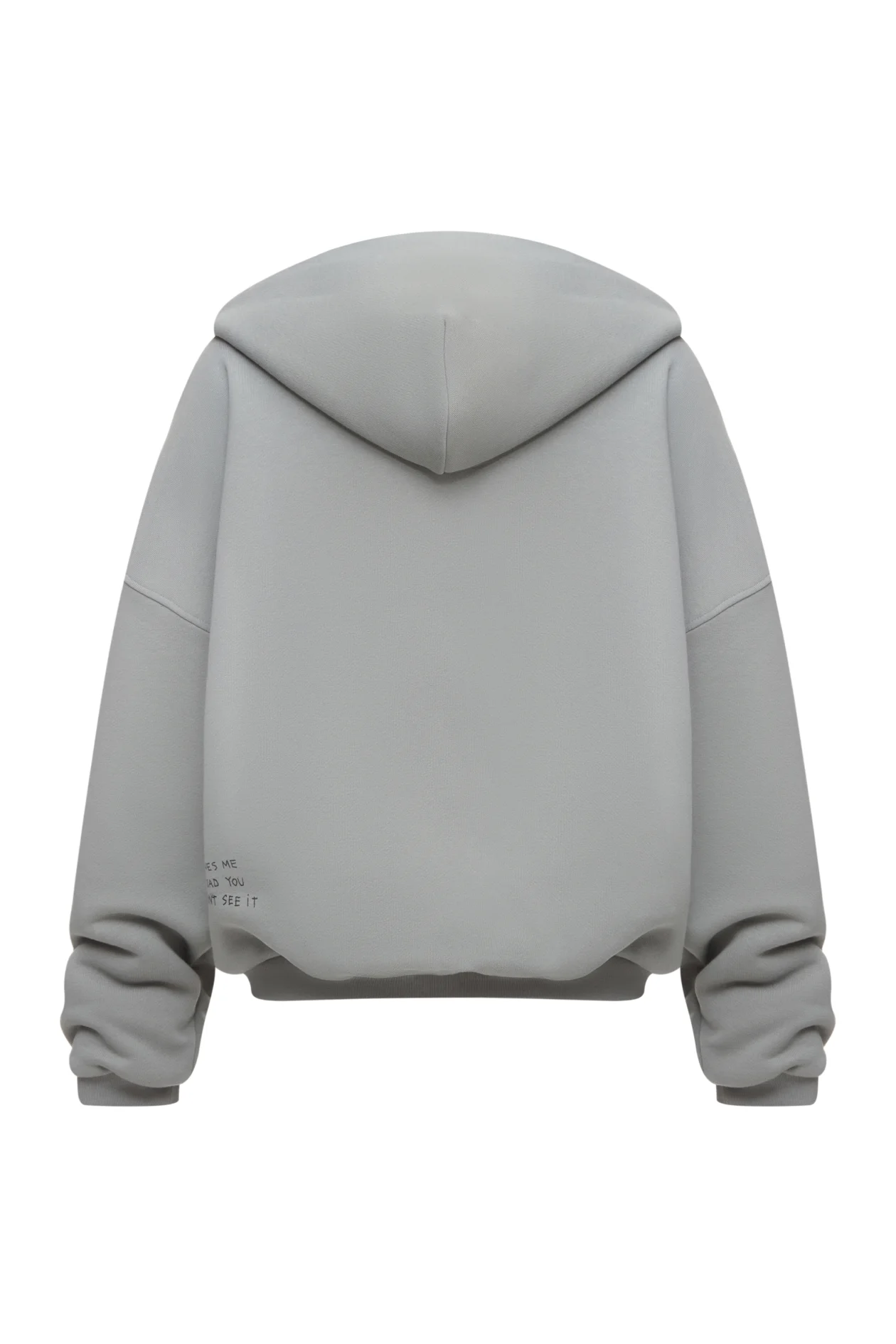 Blessed Volcanic Oversized Hoodie Gray