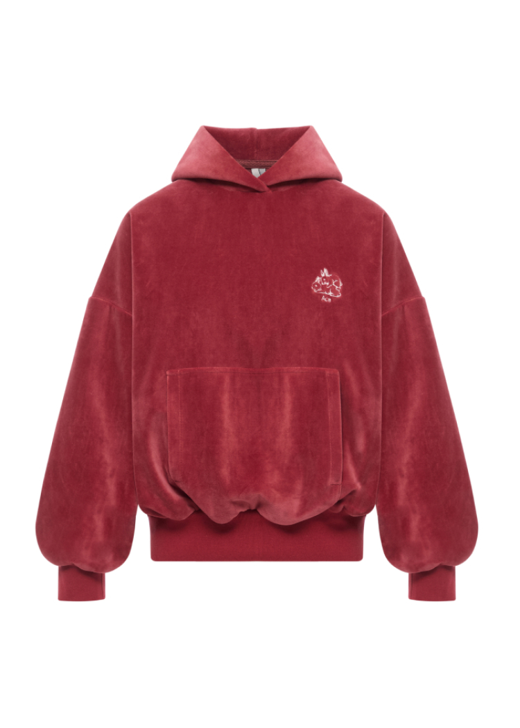 Світшот Ace Bunny burgundy