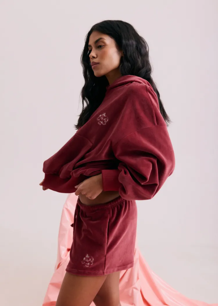 Світшот Ace Bunny burgundy