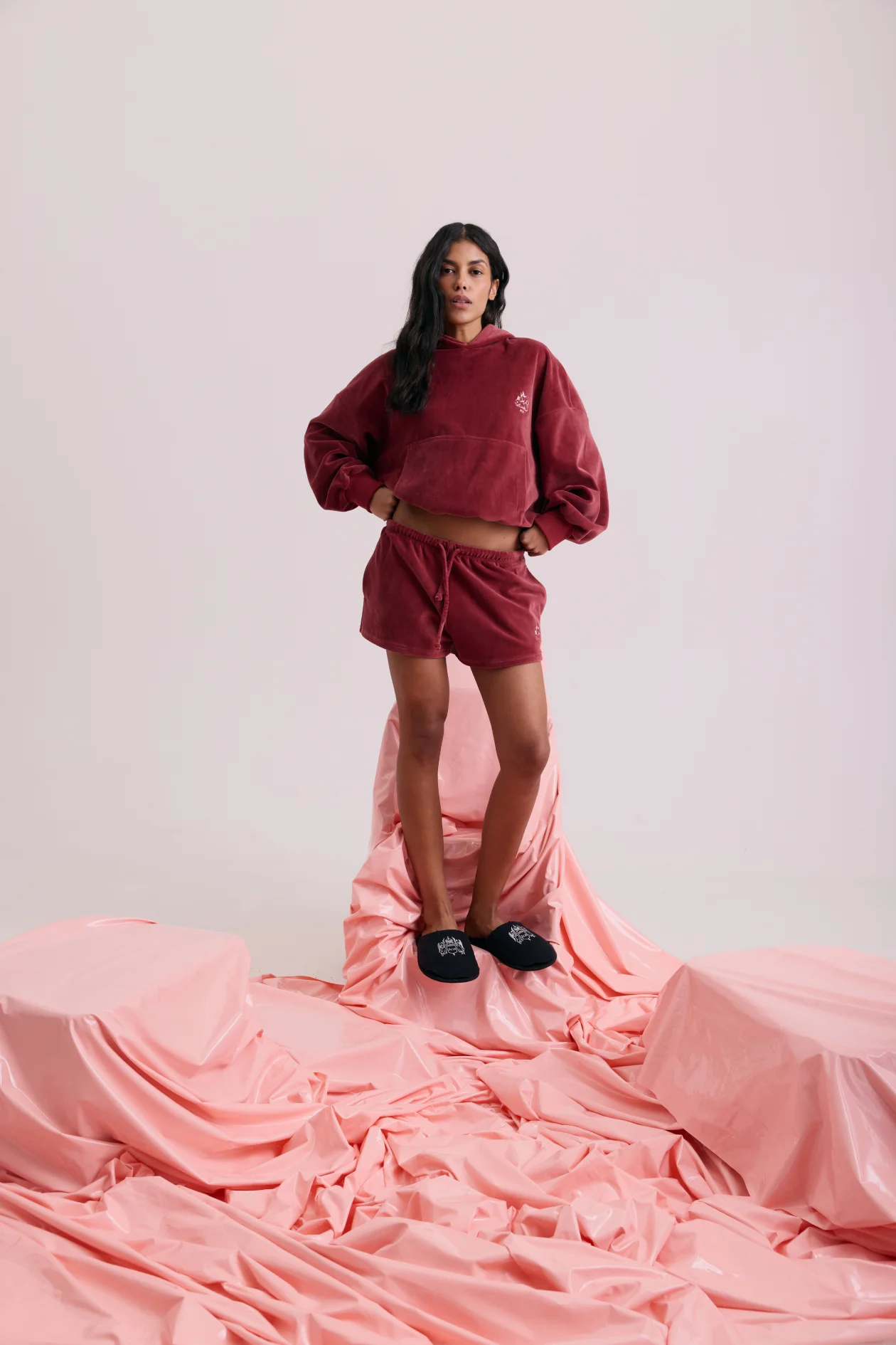 Ace Bunny 2.0 Hoodie Burgundy