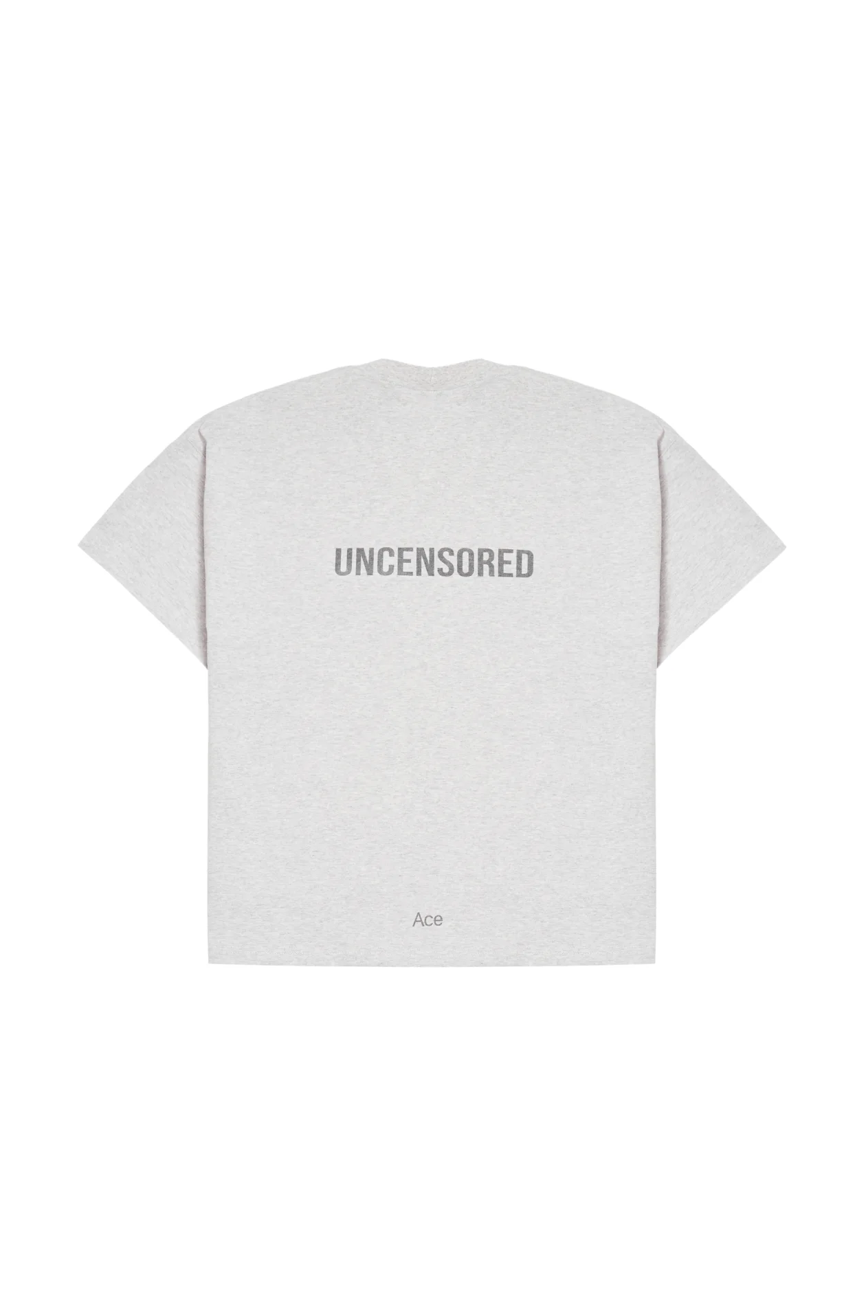 Ace Running Bunnies Oversized T-Shirt Gray Melange