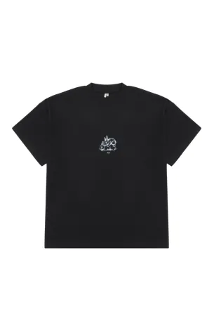 Оверсайз футболка Ace Bunny чорна