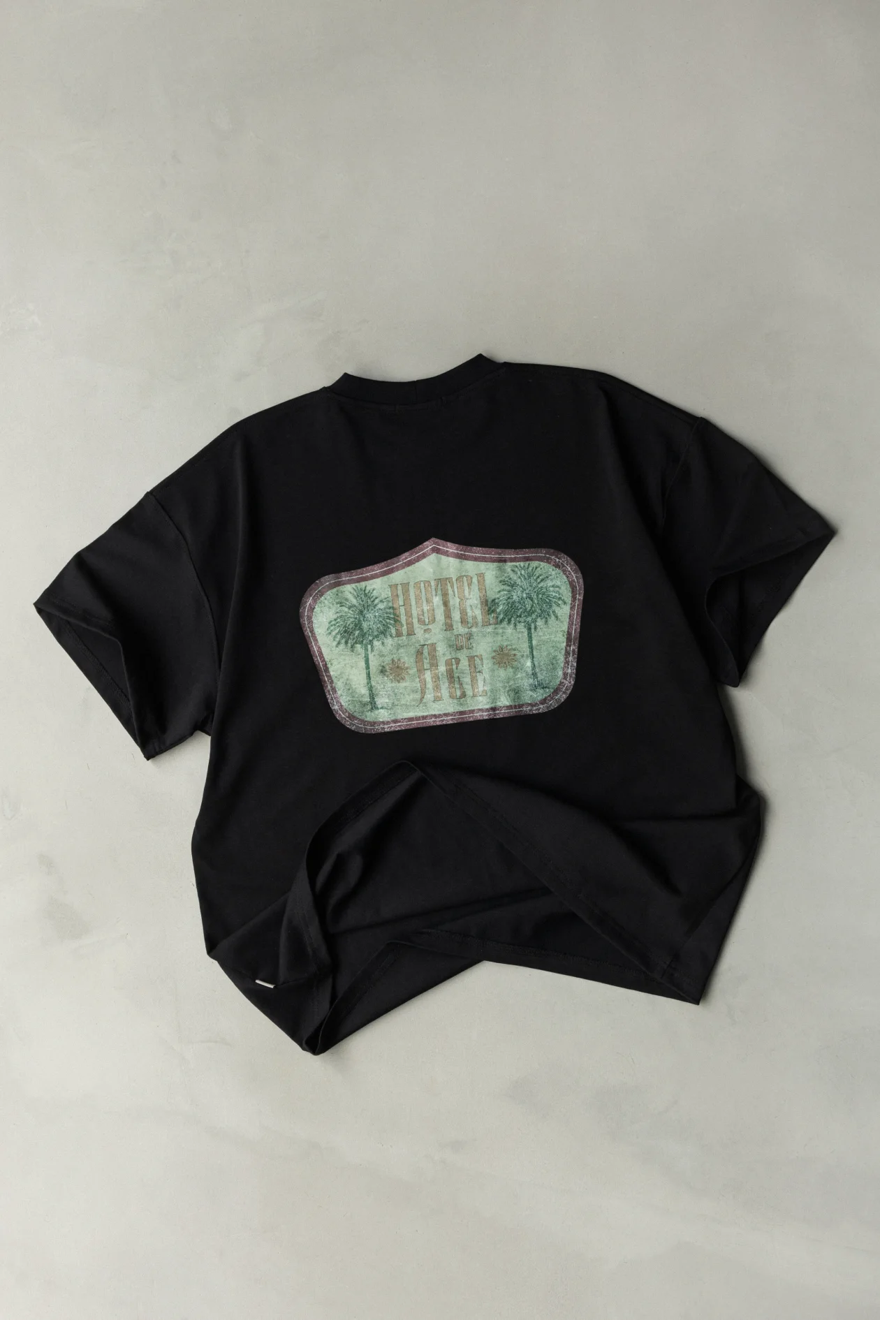 Hotel Green Logo T-Shirt Black