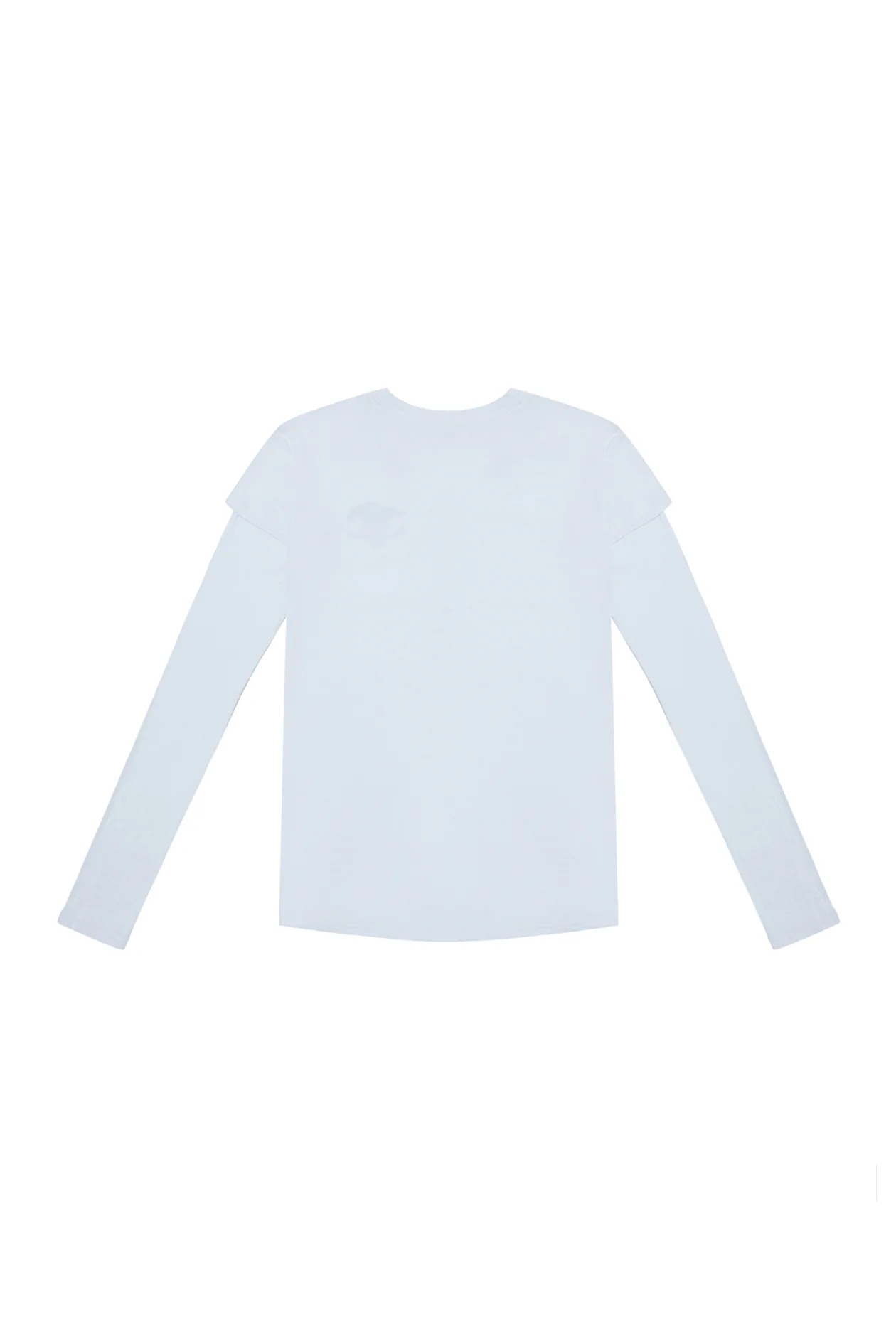 Double Ace 0.1 Long-Sleeve Top White