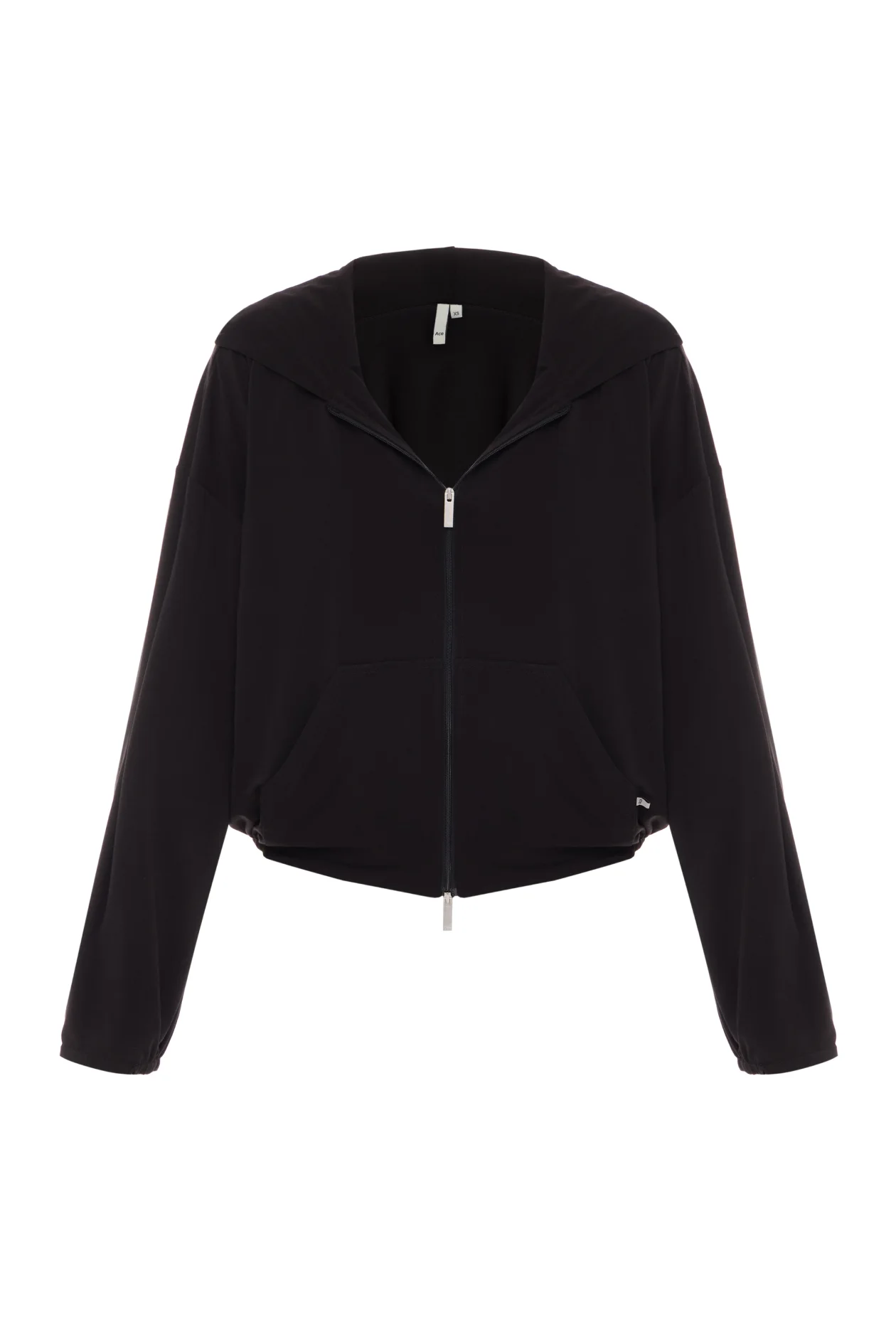 Flow Viscose Hoodie Black