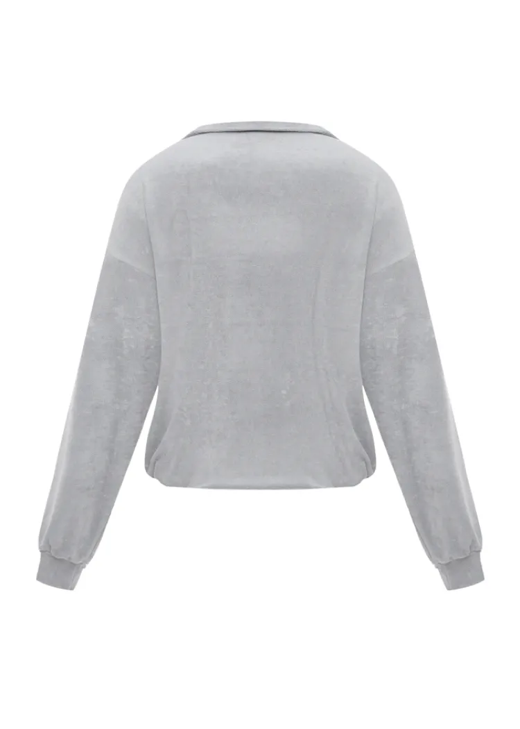 Поло Cut Out Terry FORBIDDEN RELICS grey