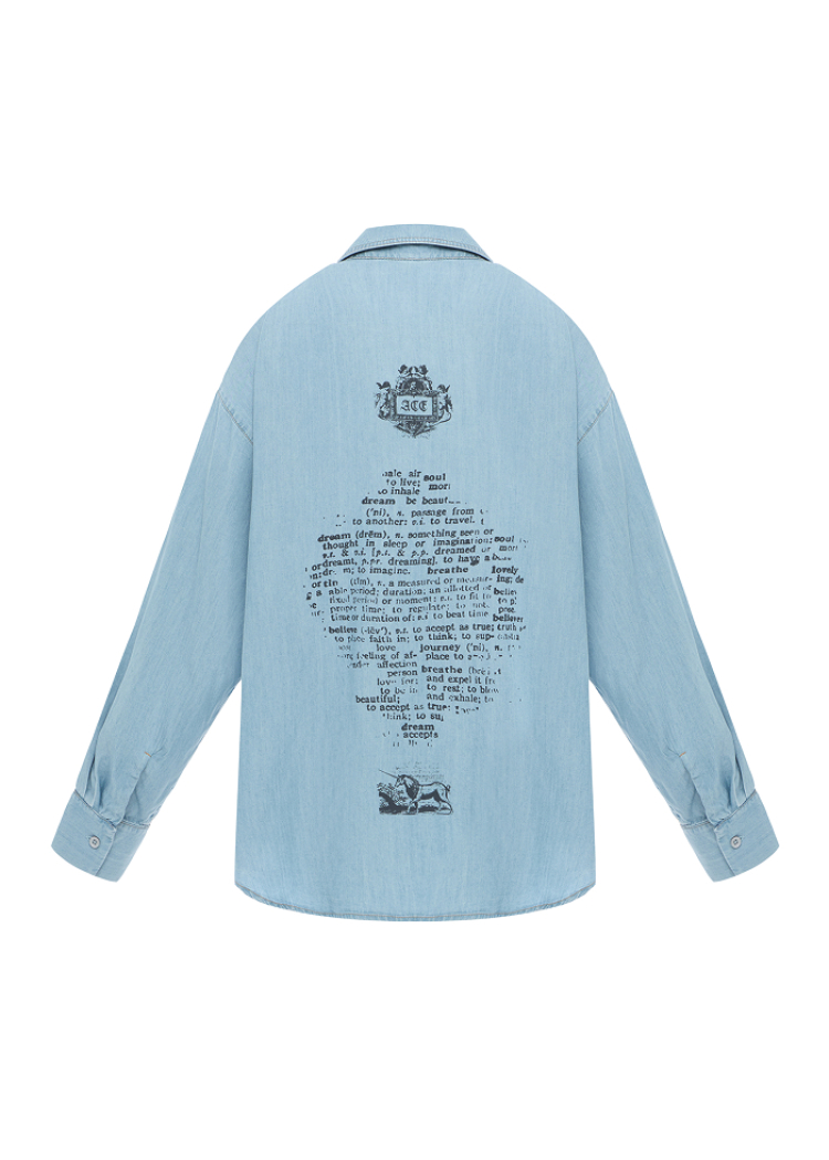 Сорочка Denim FORBIDDEN RELICS