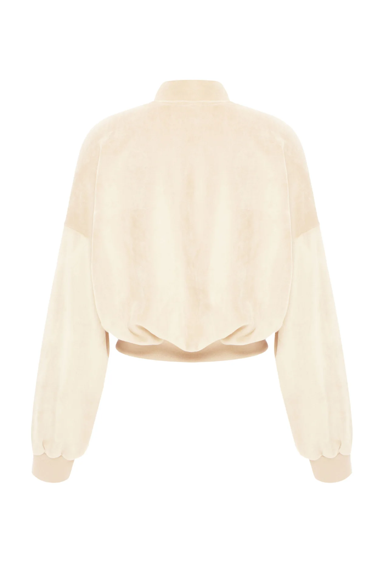 Velour Forbidden Relics Zip Sweatshirt Butter