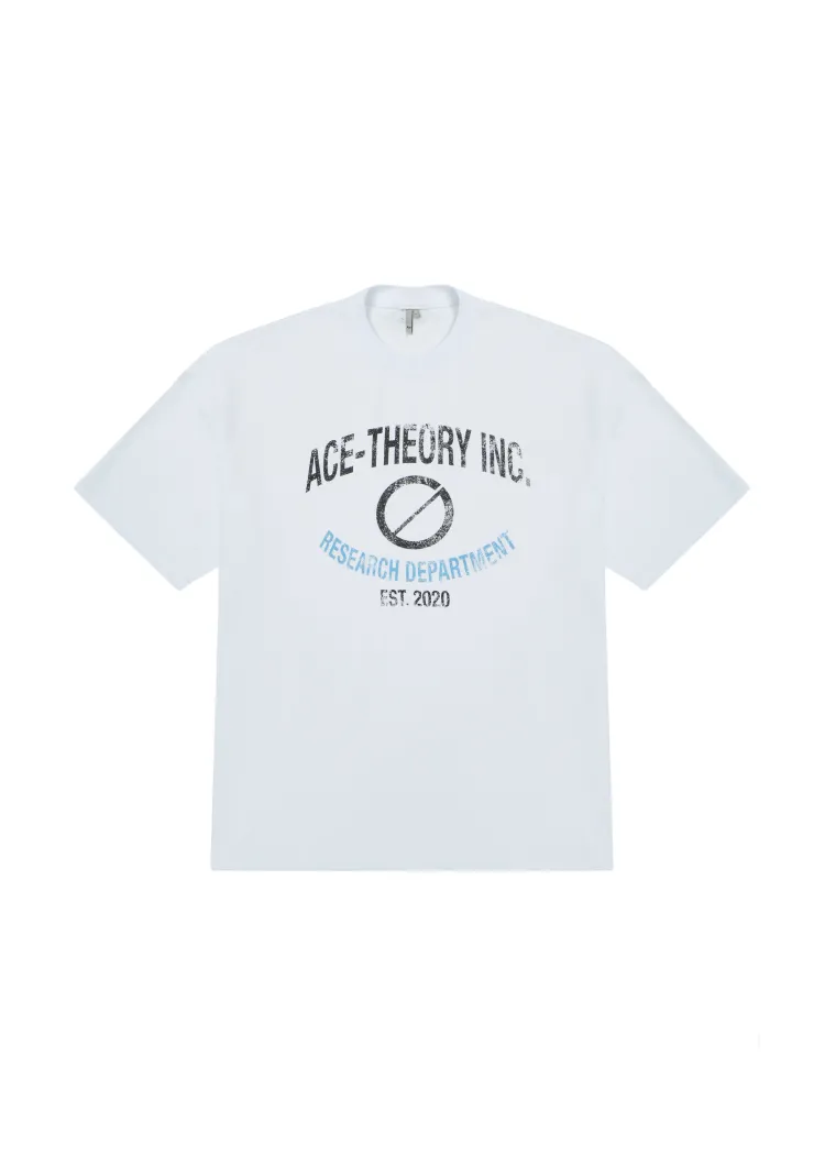 Mens Research Tee white