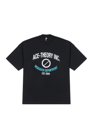 Mens Research Tee black