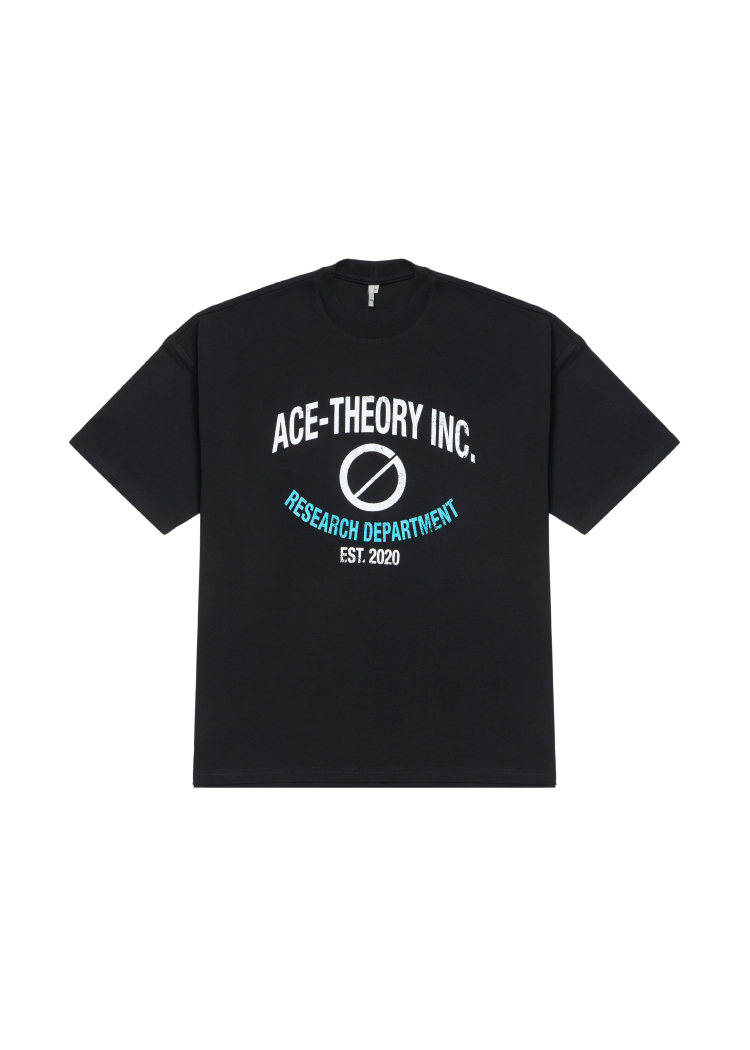 Mens Research Tee black