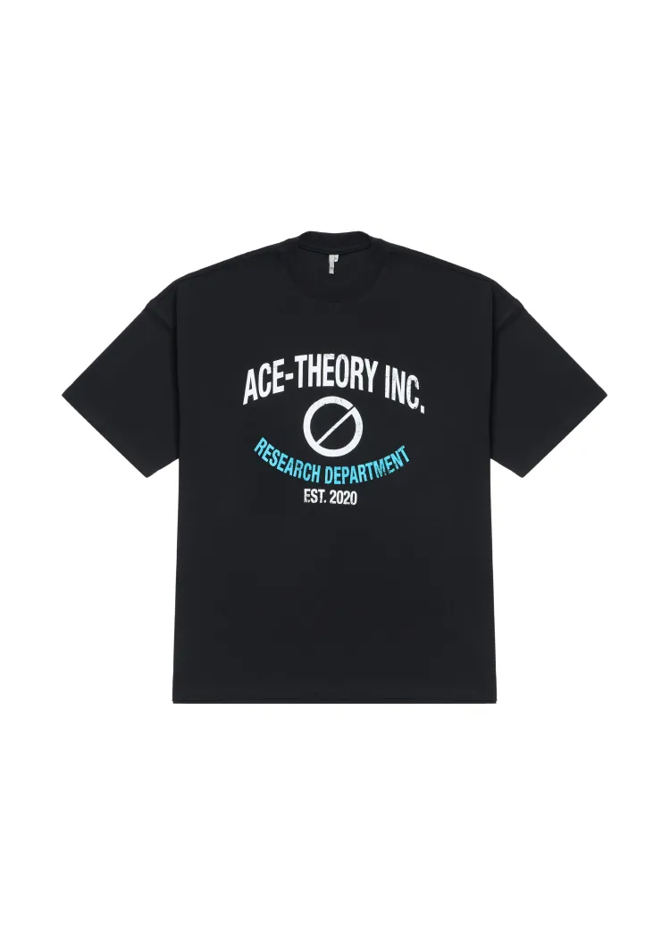 Mens Research Tee black