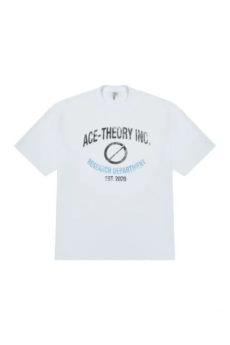 Mens Research Tee white