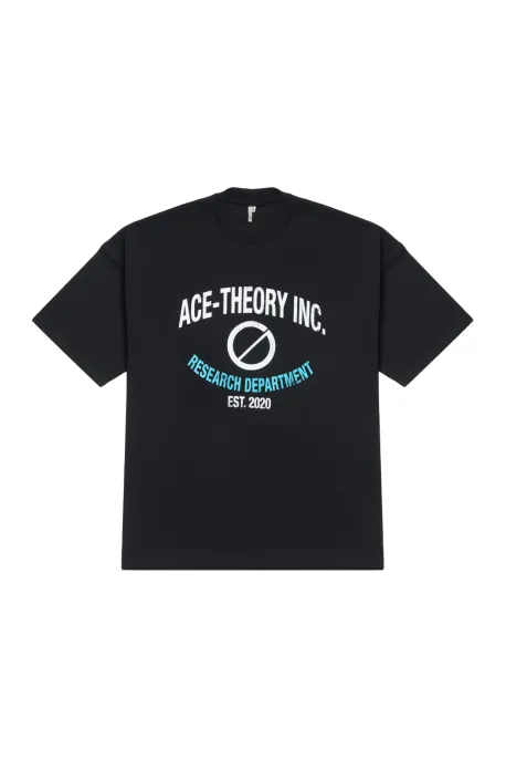 Mens Research Tee black
