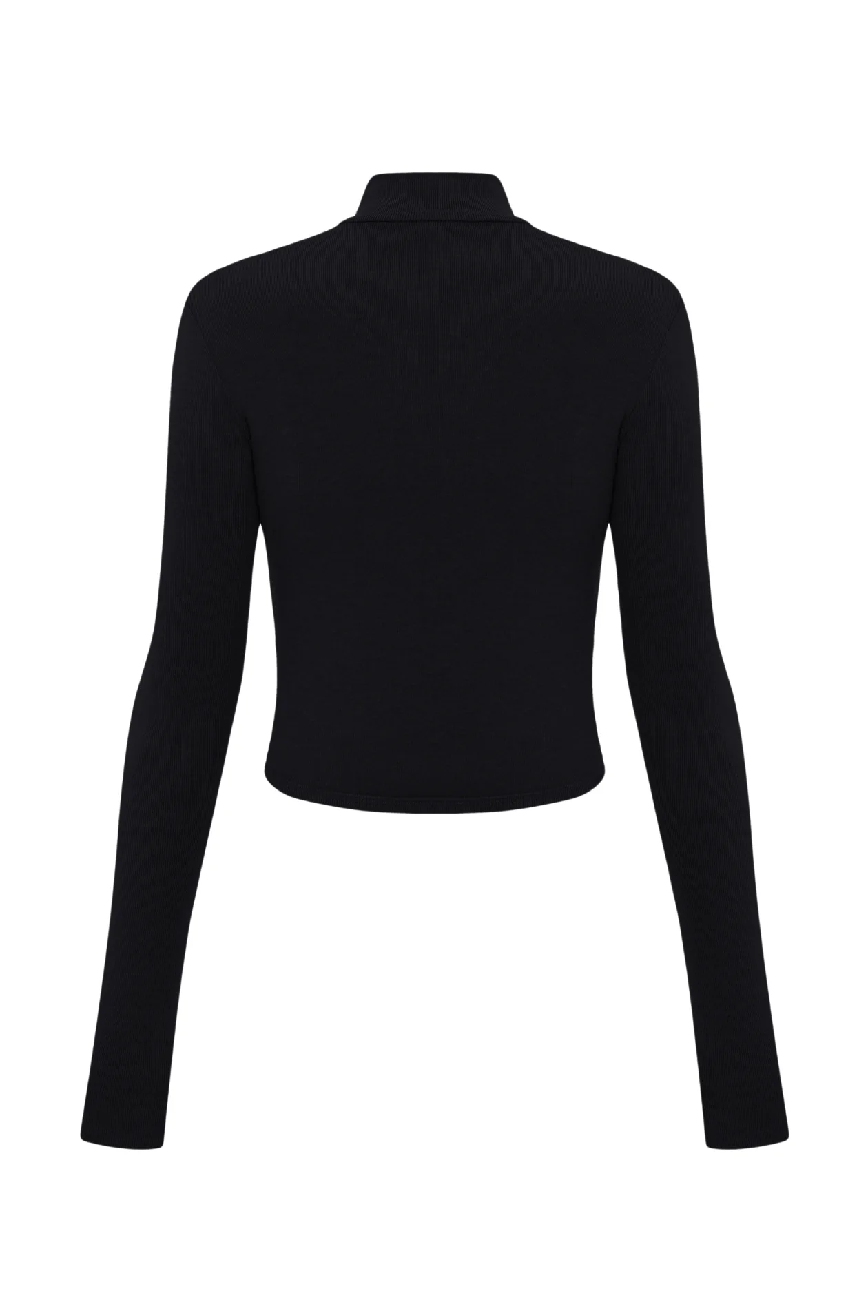 Sculpt Long-Sleeve Top Black