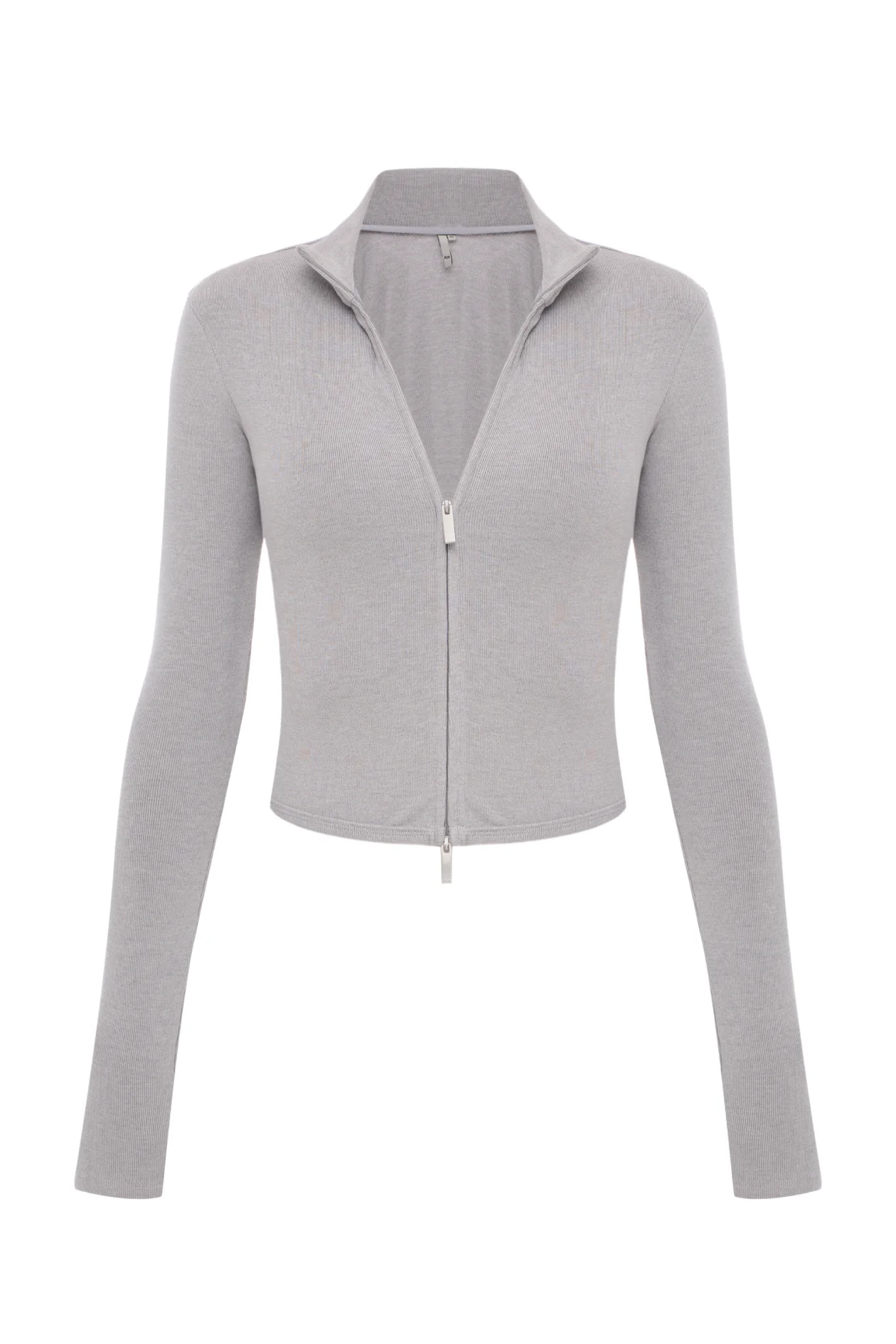 Sculpt Long-Sleeve Top Gray
